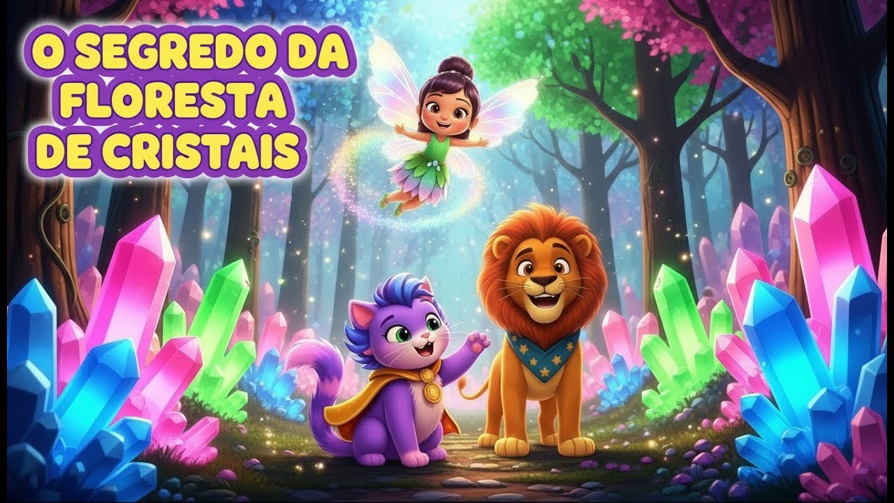 Zulipá e o Segredo da Floresta de Cristais