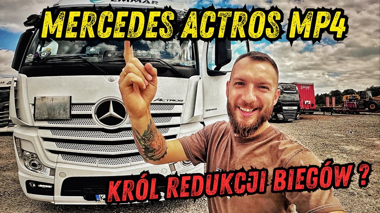 Mercedes Actros ⭐️  MP4  - Kr&oacute;l redukcji bieg&oacute;w 🤔