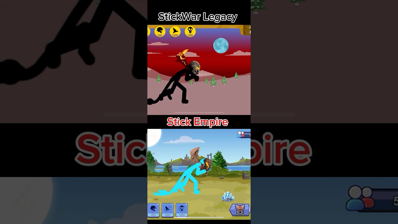 StickWar Legacy VS Stick Empire ( Griffon vs campaign &ldquo;No Man&rsquo;s Land&rdquo; / Insane Difficulty)