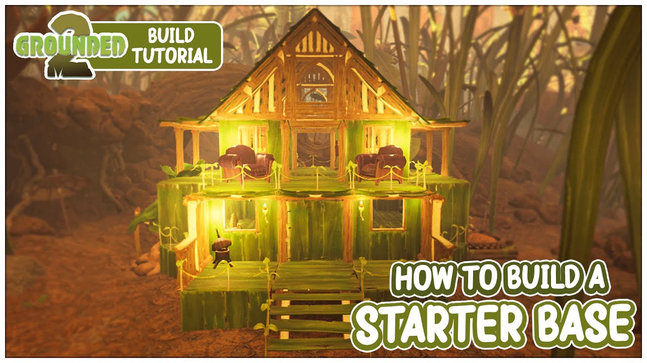 Cozy Starter Base Tutorial | Grounded 2 (Build Guide)