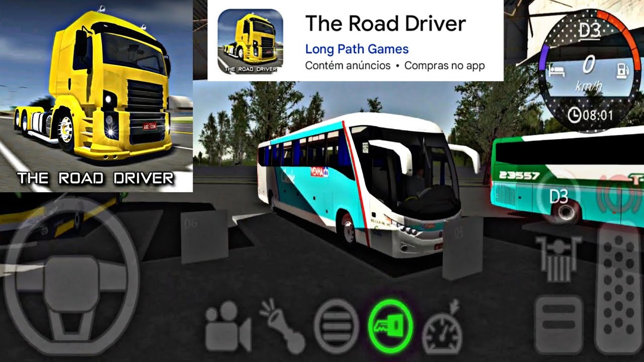 JOGUEI - THE ROAD DRIVER | PELA SEGUNDA VEZ VERSÃO ÔNIBUS - INCRÍVEL 