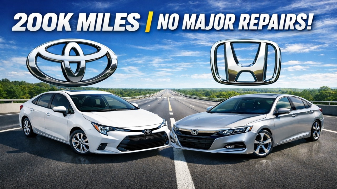 6 Most Reliable Cars That Easily Last 200,000 Miles