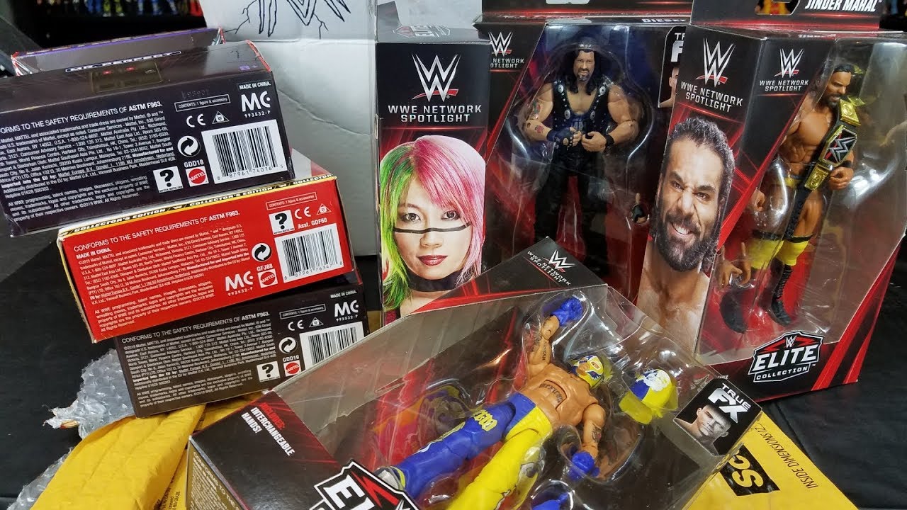 HUGE WWE ELITE EXCLUSIVE FIGURE UNBOXING!