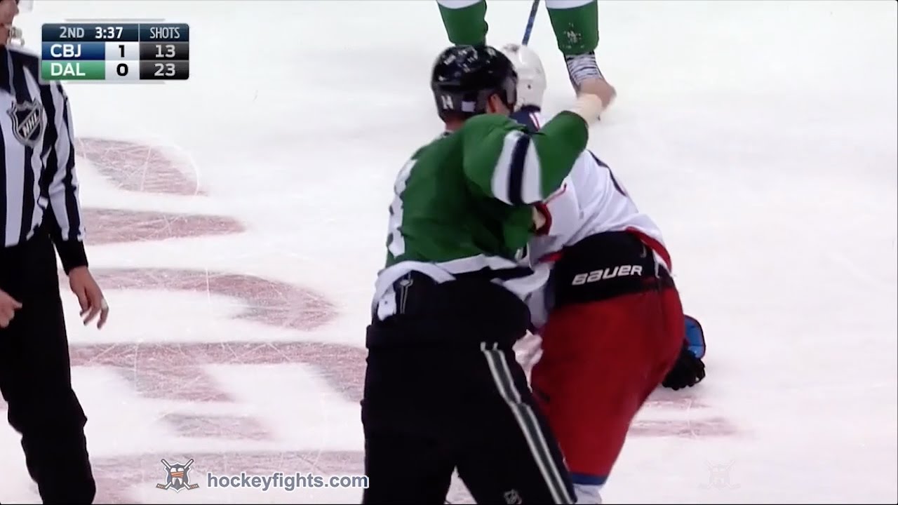 Brandon Dubinsky vs Jamie Benn Oct 22, 2016