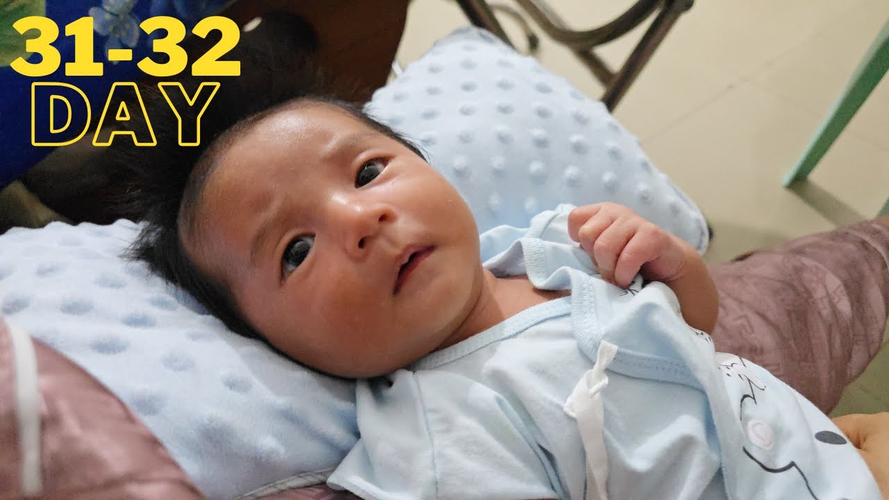 Our Baby Turns 1 Month Old 🍼  Daily Moments We’ll Never Forget