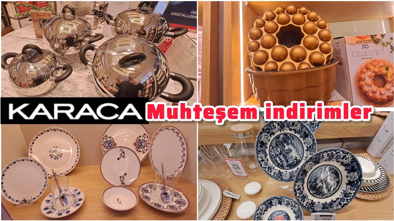 Karaca da muhteşem indirimler ‼️ yemek takımlarında kampanya‼️ çeyiz alışverişi | çeyizlik ürünler 