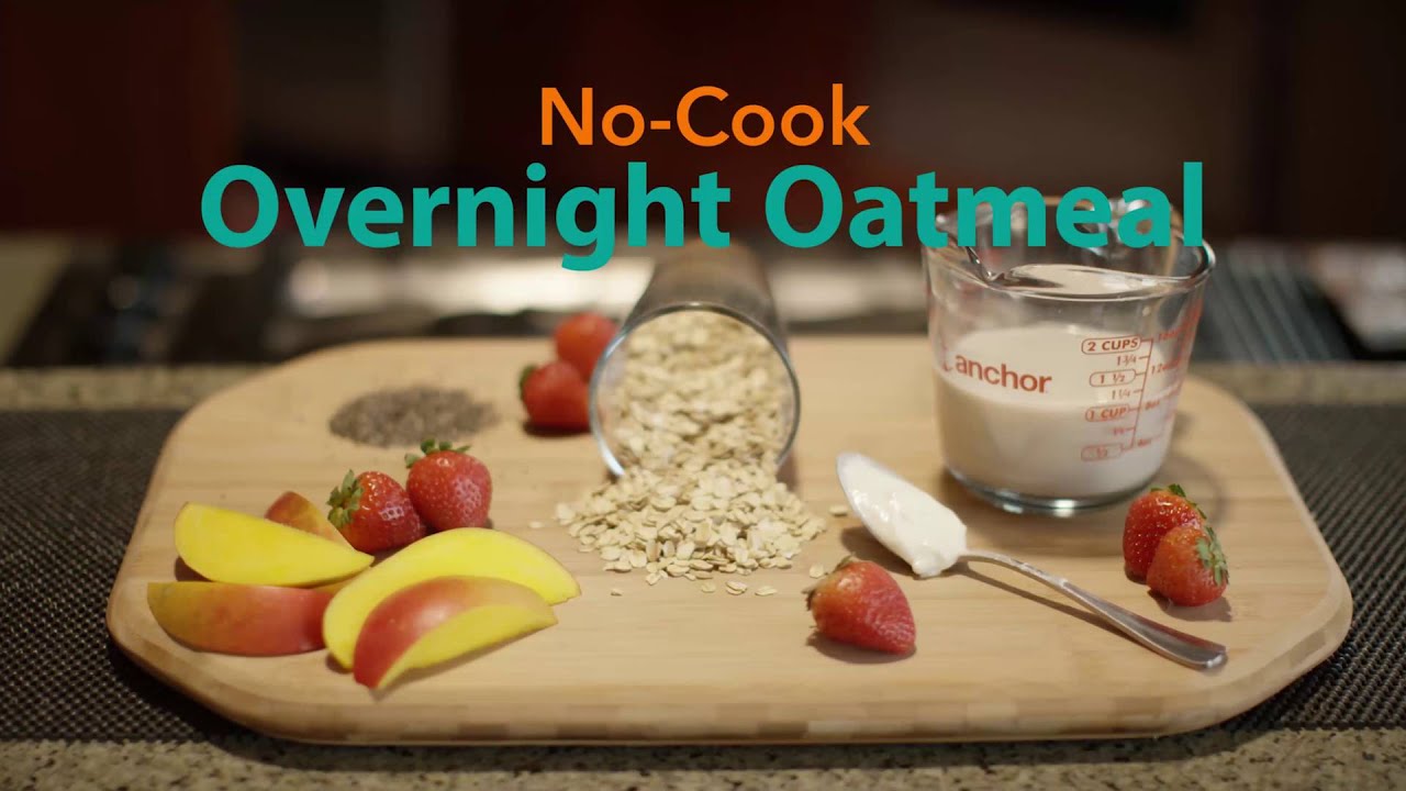 No-Cook Overnight Oatmeal Recipe | Kaiser Permanente
