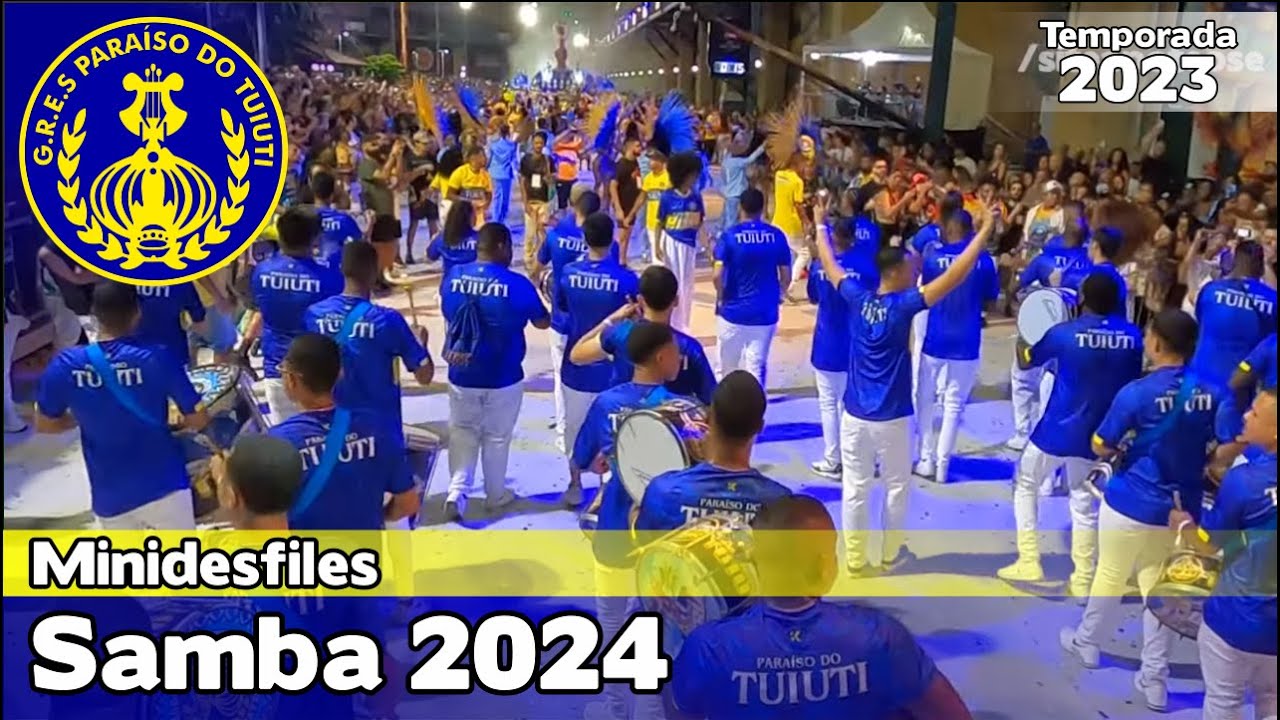 Paraíso do Tuiuti 2024 ao vivo | Minidesfile na Cidade do Samba #MD24