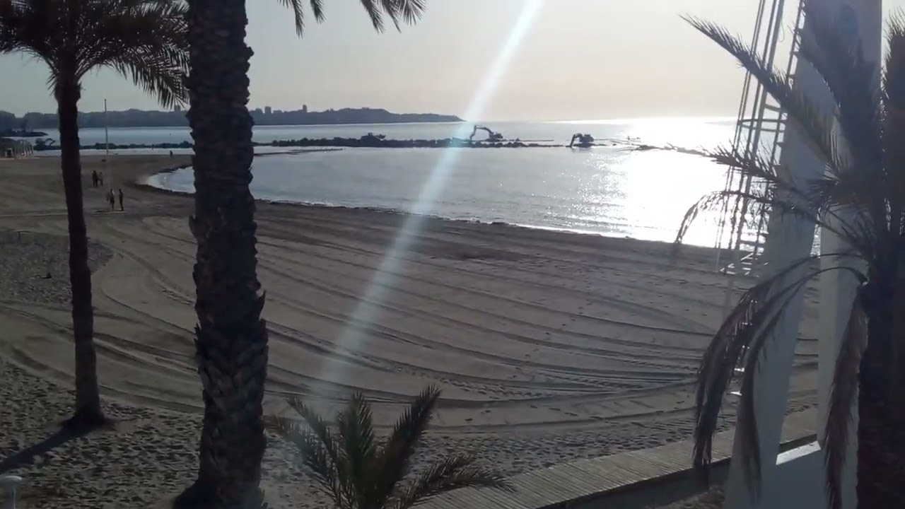 Reshaping Postiguet beach Alicante 7A 2025