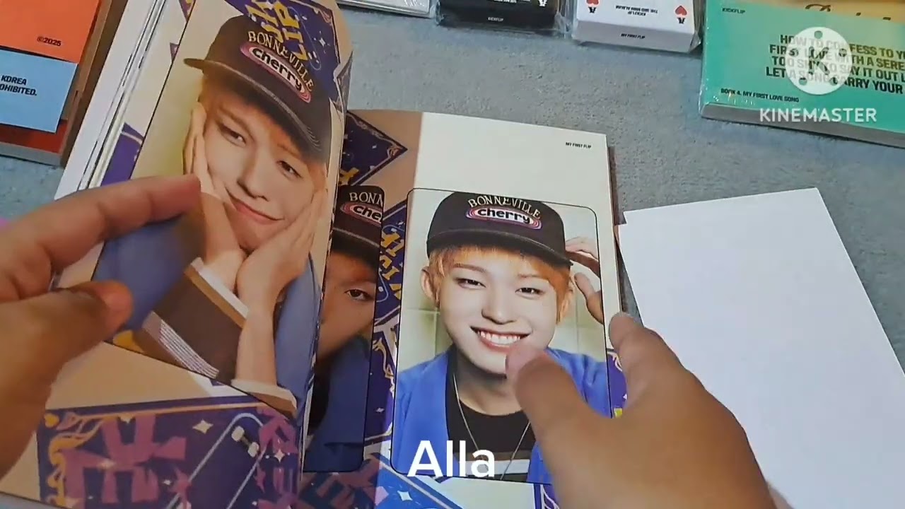 🤍 UNBOXING 🛹 KickFlip 3rd mini Album [My First Flip] All ver.