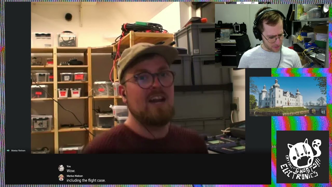 VIDEO TALK: Marius Nielsen teaches VJing in a castle!!