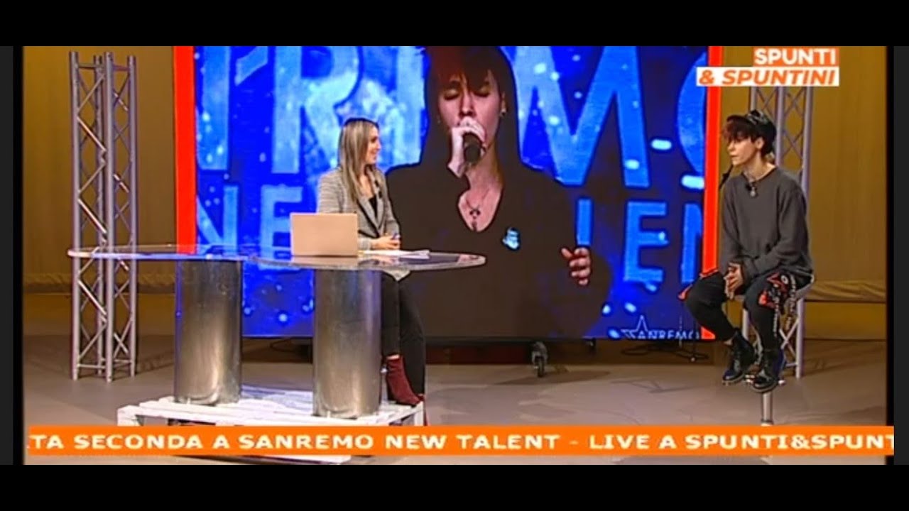 My Experience at Sanremo-ZALEX INTERVIEW 16/02/2022 TG Teletruria