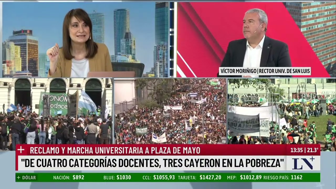 La UBA se declaró en estado de emergencia presupuestaria; marcha universitaria