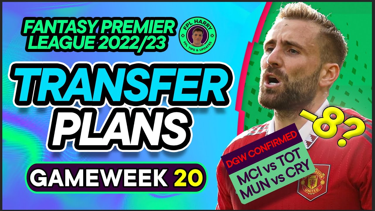 MY FPL DOUBLE GW20 TRANSFER PLANS | -8 on the cards for me! | Fantasy Premier League Tips 2022/23