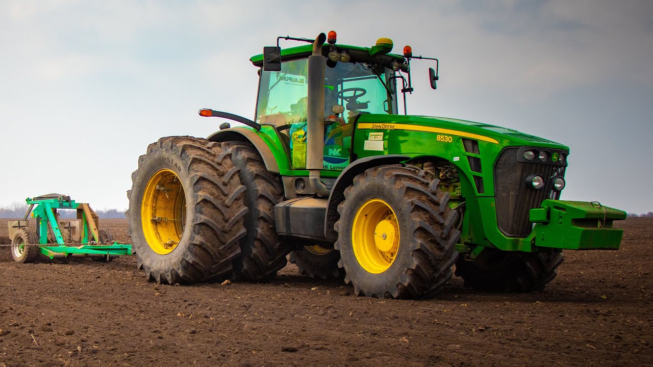 POV/Gopro Smykovanie John Deere 8530