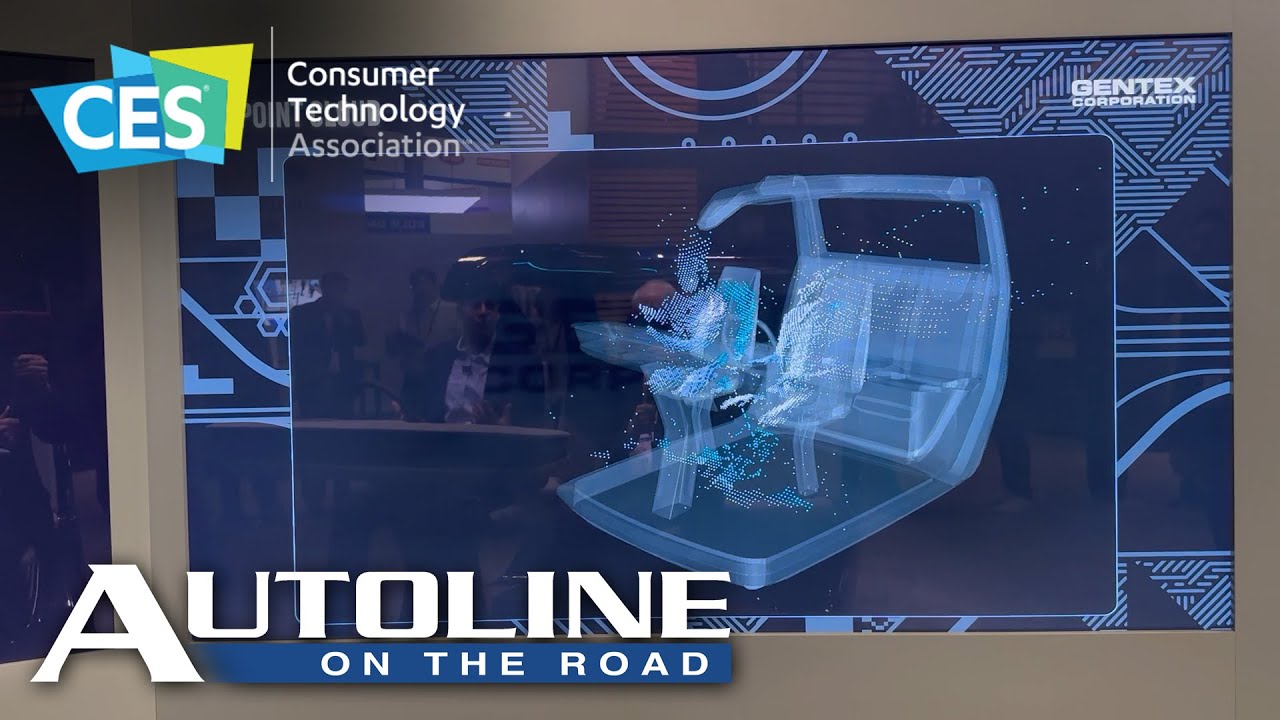 The Latest Mirror Tech for In-Cabin Features - CES 2023
