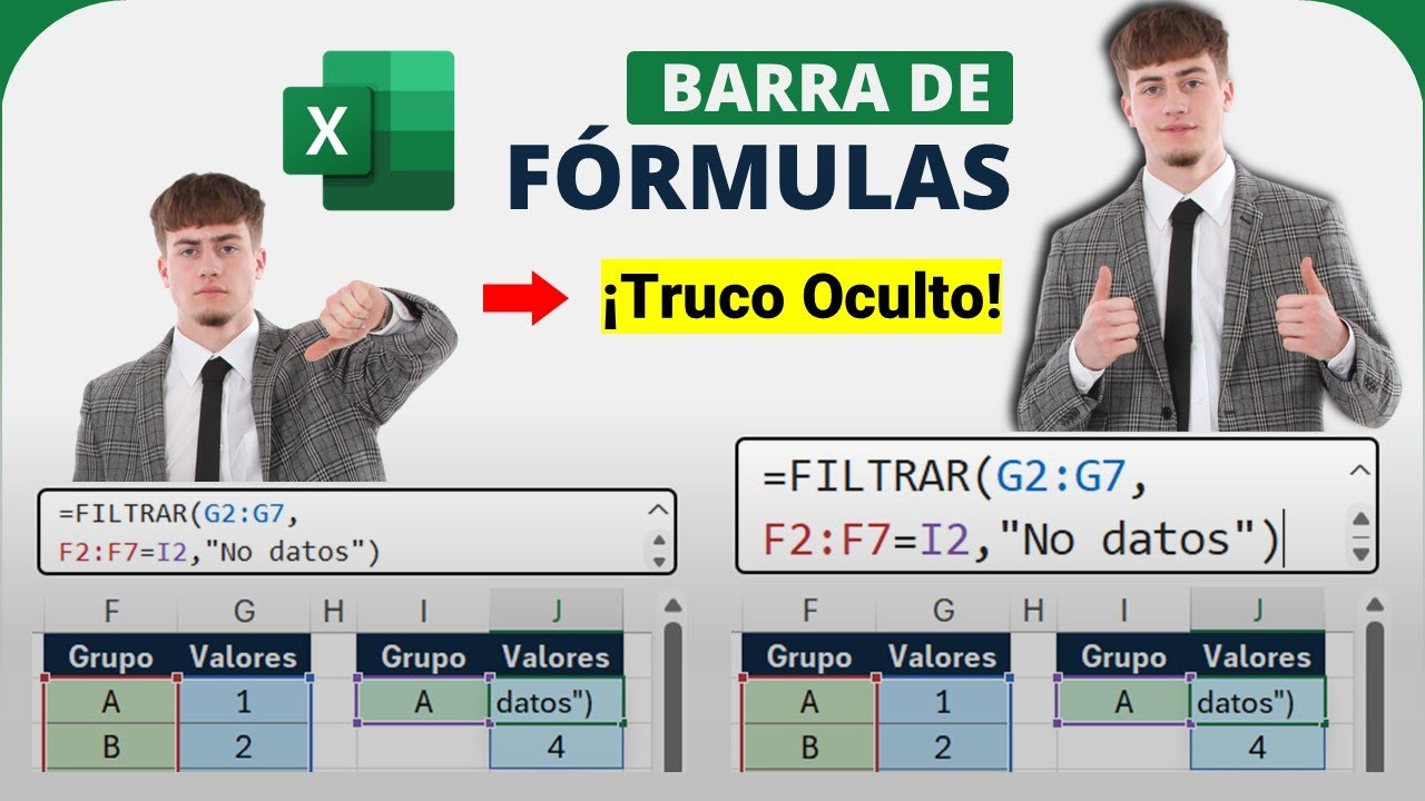 BARRA DE FÓRMULAS: Cambiar el Tamaño de la Fuente sin alterar las celdas de Excel