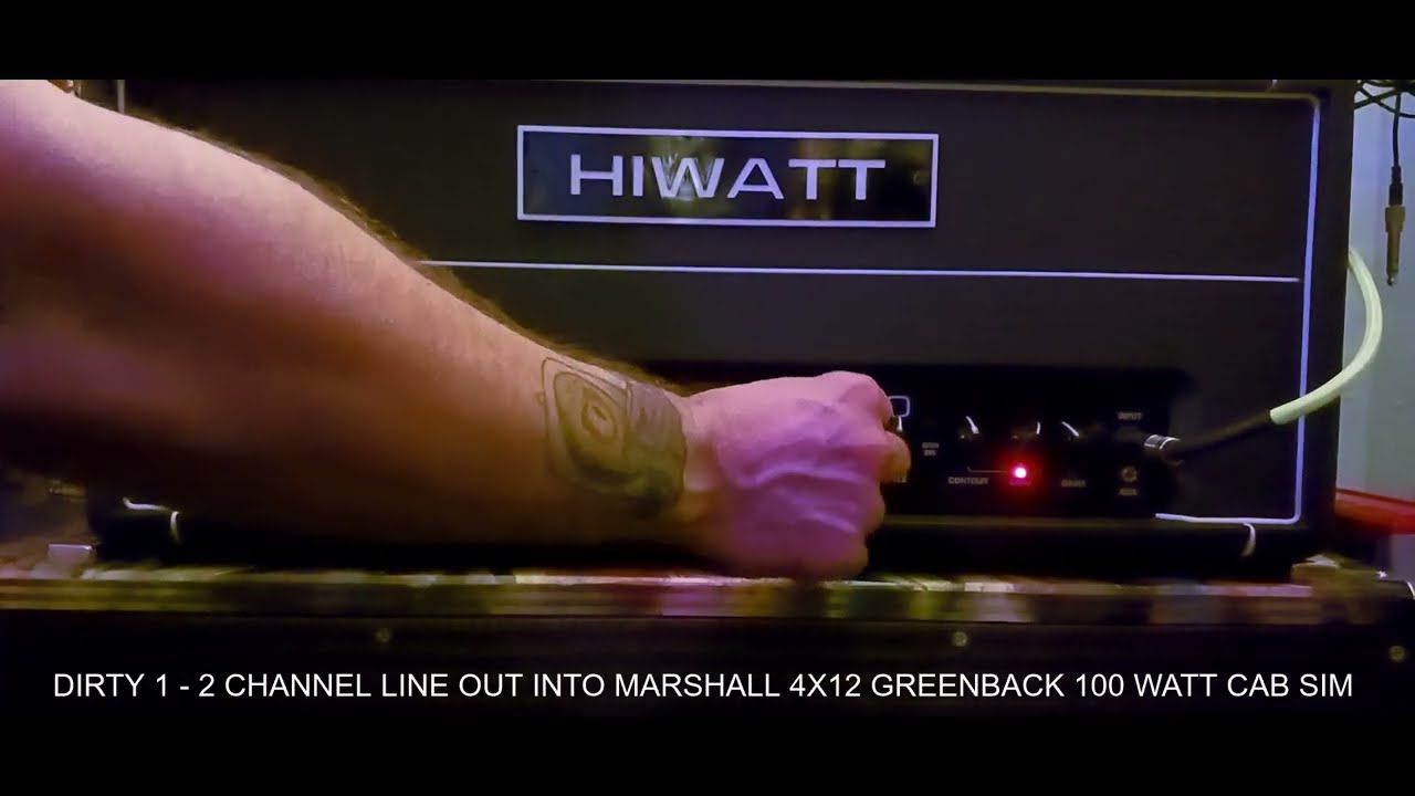 Hiwatt Super Leeds 150 Head Demo (Clean & Dirty // with & without pedals!)