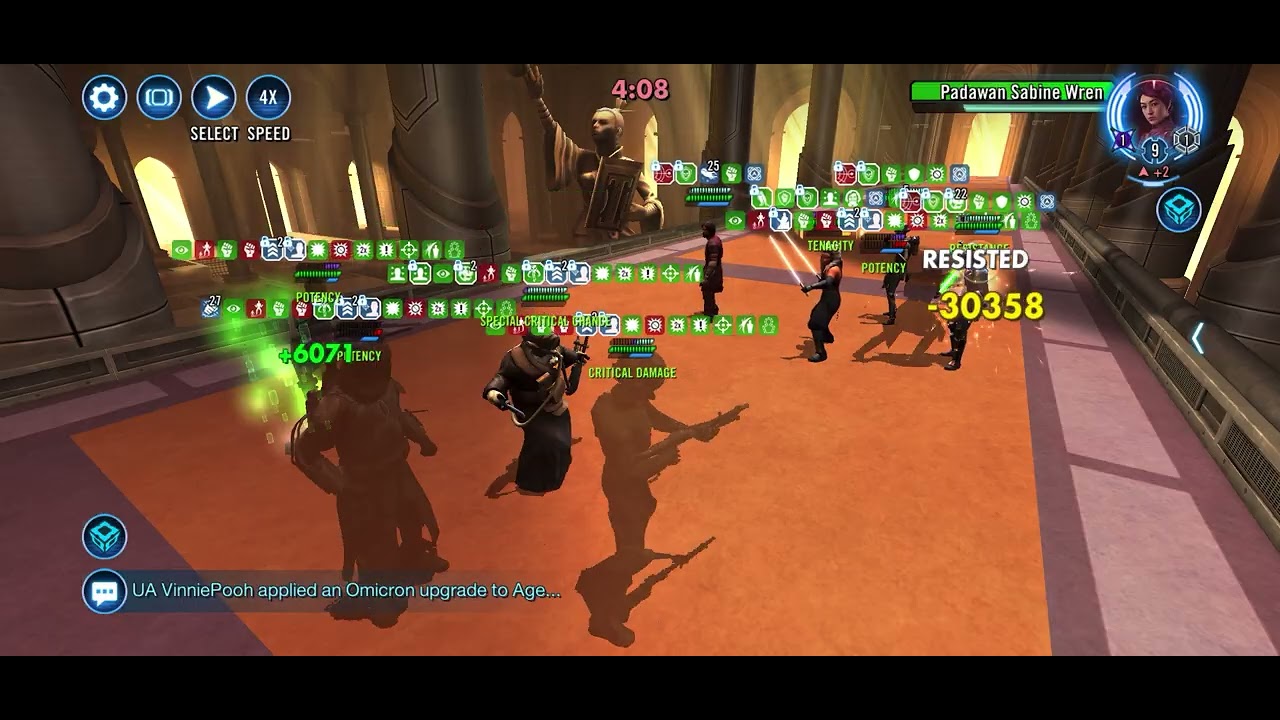 Zuckuss vs Ahsoka