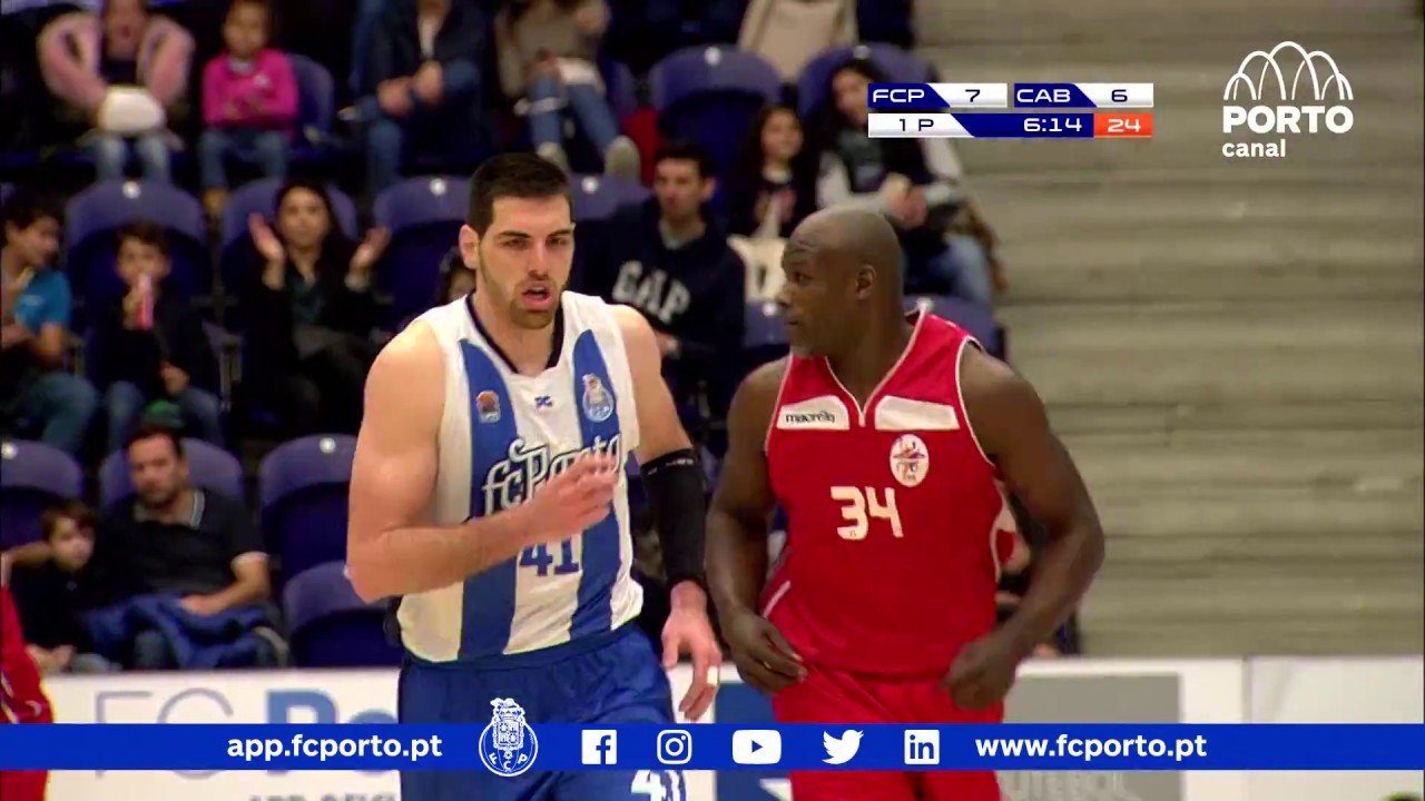 Basquetebol: FC Porto-CAB Madeira, 96-78 (LPB, 2.ª fase, 9.ª j., 29/04/18)