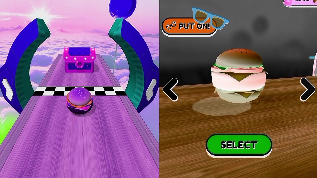 Going Balls Vs Reversed Video Gameplay Super SpeedRun #88