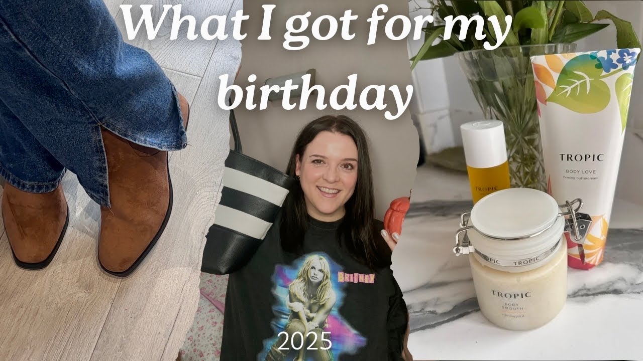 Что мне подарили на день рождения в 2025 году 🎂