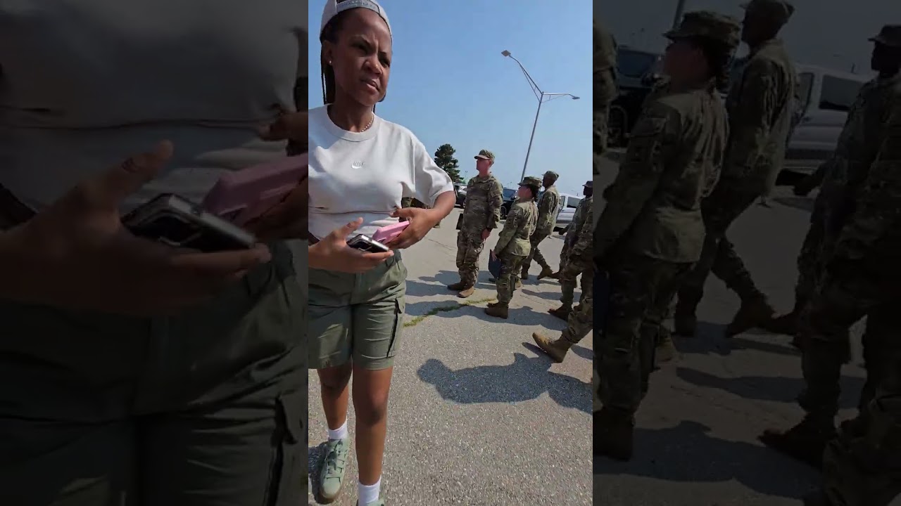 Carley Bryant. Family Day. Army Boot Camp. Fort Leonard Wood ,Missouri .   August 6, 2025