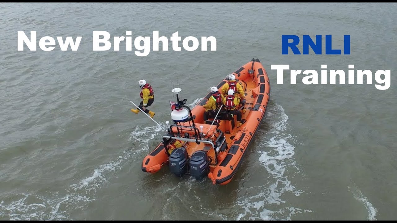 HPIGUY | New Brighton RNLI Training Exercise - Wirral - DJI Inspire1