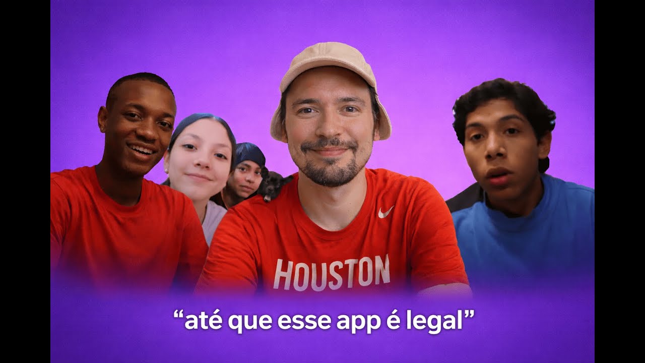 Melhorando línguas estrangeiras nesses app