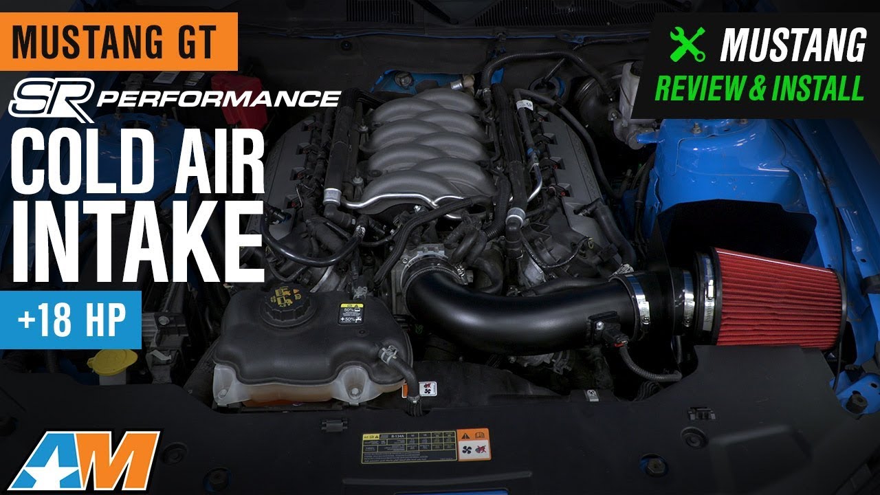2011-2014 Mustang GT SR Performance Black Cold Air Intake Review & Install