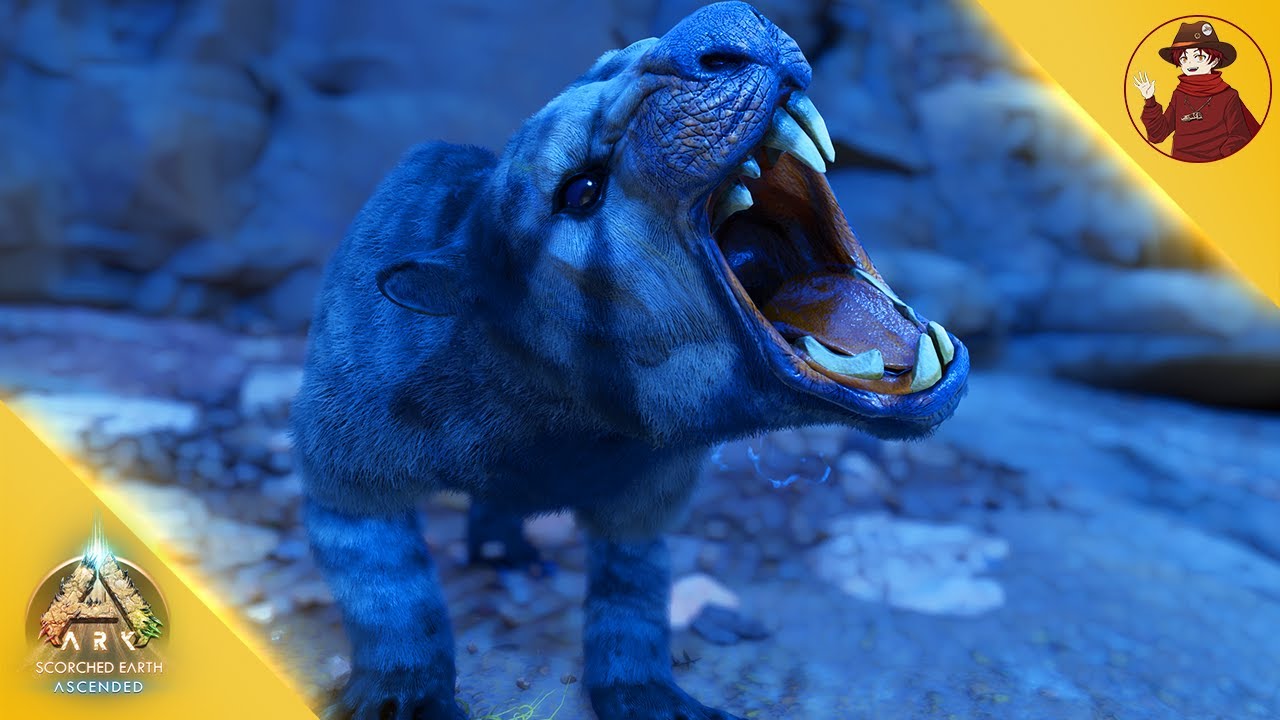 Taming de Thylacoleo Presque Sans Problèmes-ARK ASA Scorched Earth 06