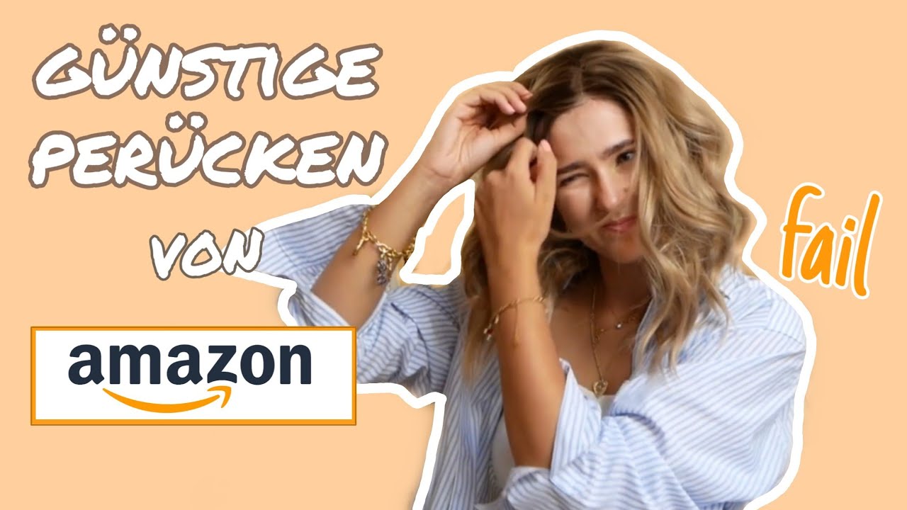 GÜNSTIGE AMAZON PERÜCKEN IM TEST | K'ryssma wigs