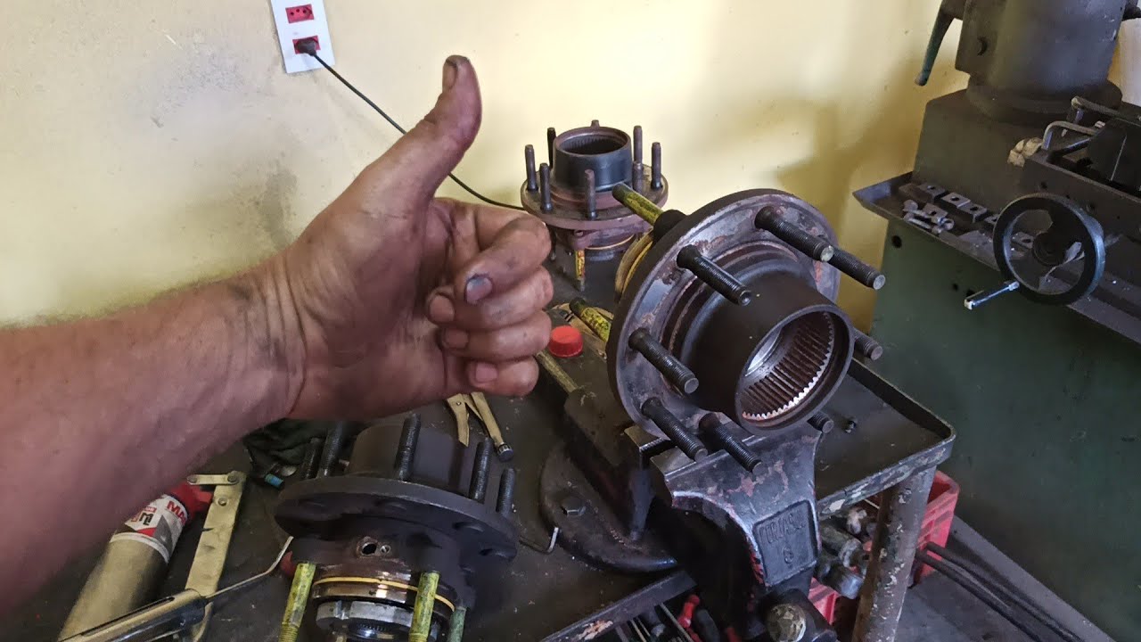 Deixando cubo dianteiro f250 4x4 vida mais longa