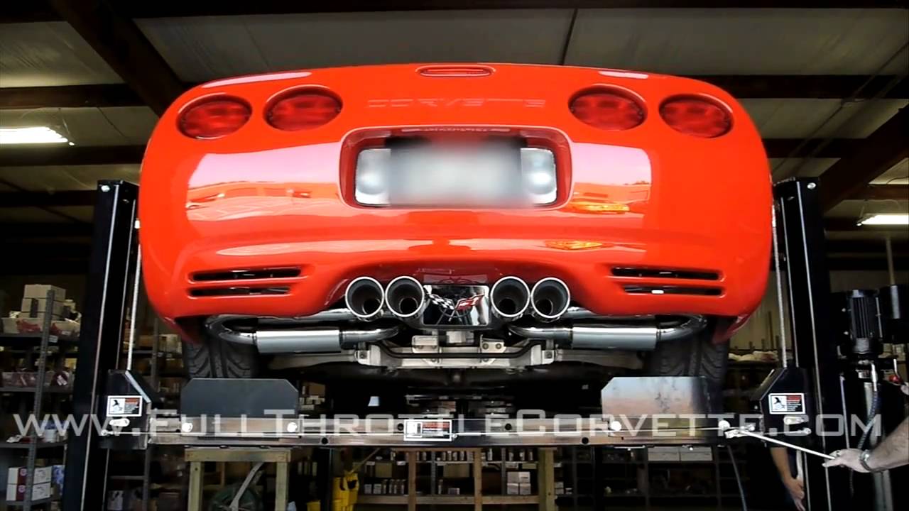 C5 Corvette Exhaust Install - Mid America Quadrapower