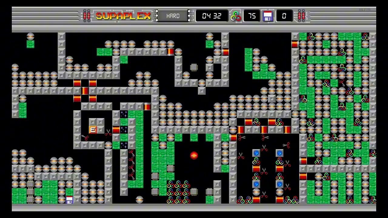 [SUPAPLEX HARD] - LV. 14 : COME OUT AND PLAY!