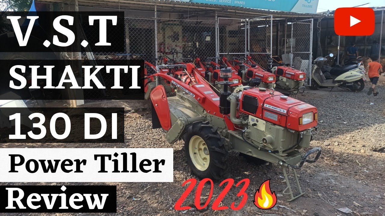 VST SHAKTI 130 DI POWER TILLER REVIEW 2023-24 India's NO 1 Power Tiller |Price With Accesories ?