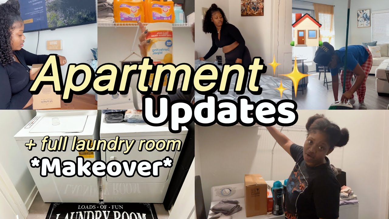 Luxury Apartment Makeover✨🏠: Amazon Wishlist Updates + Full Laundry 🧺 Room Redo!