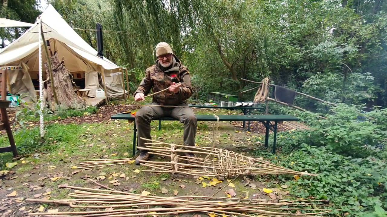 Reuse bauen ( Fischfalle ) Teil 1