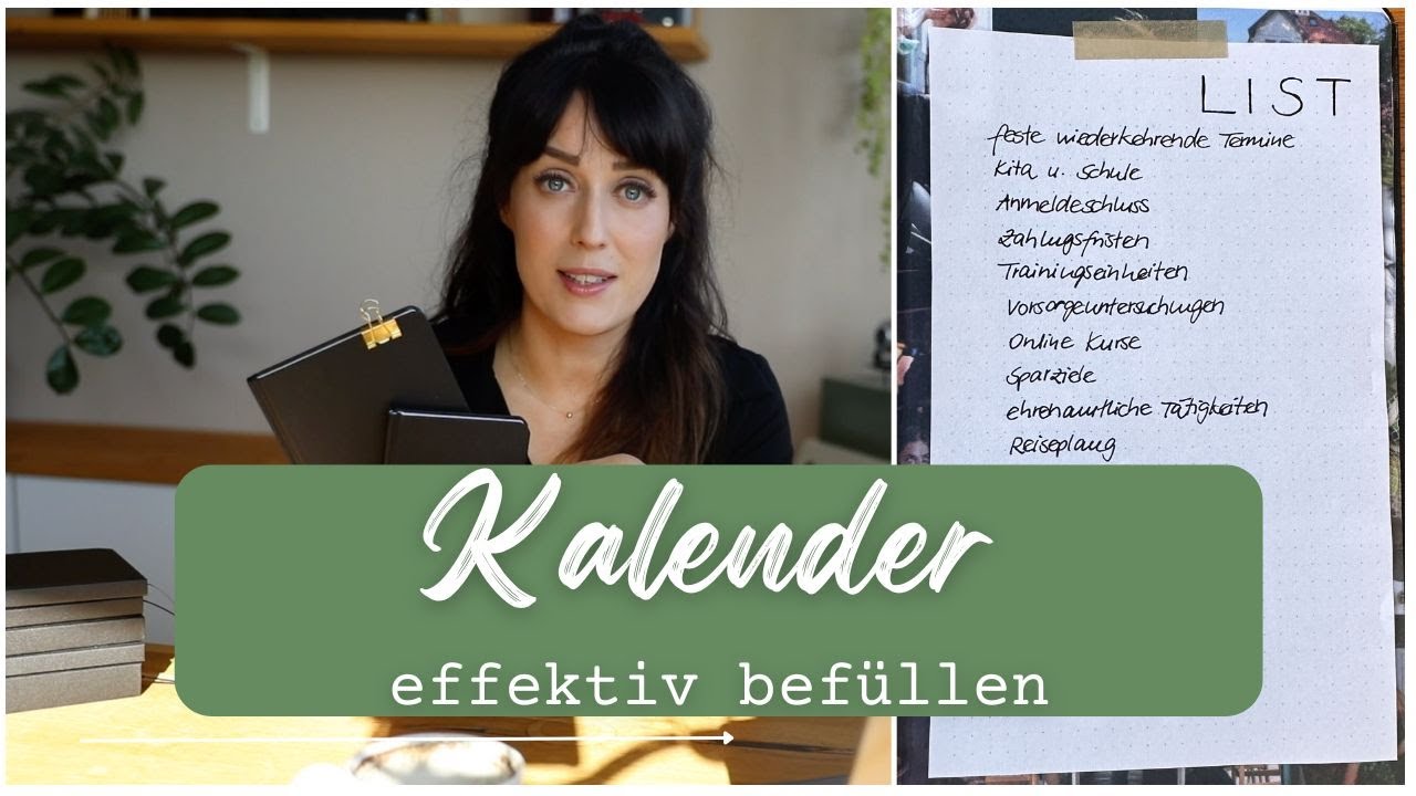 WIE DEIN KALENDER DAS GEHEIMNIS DEINES ERFOLGS WIRD I 2025 WIRD UNSER JAHR
