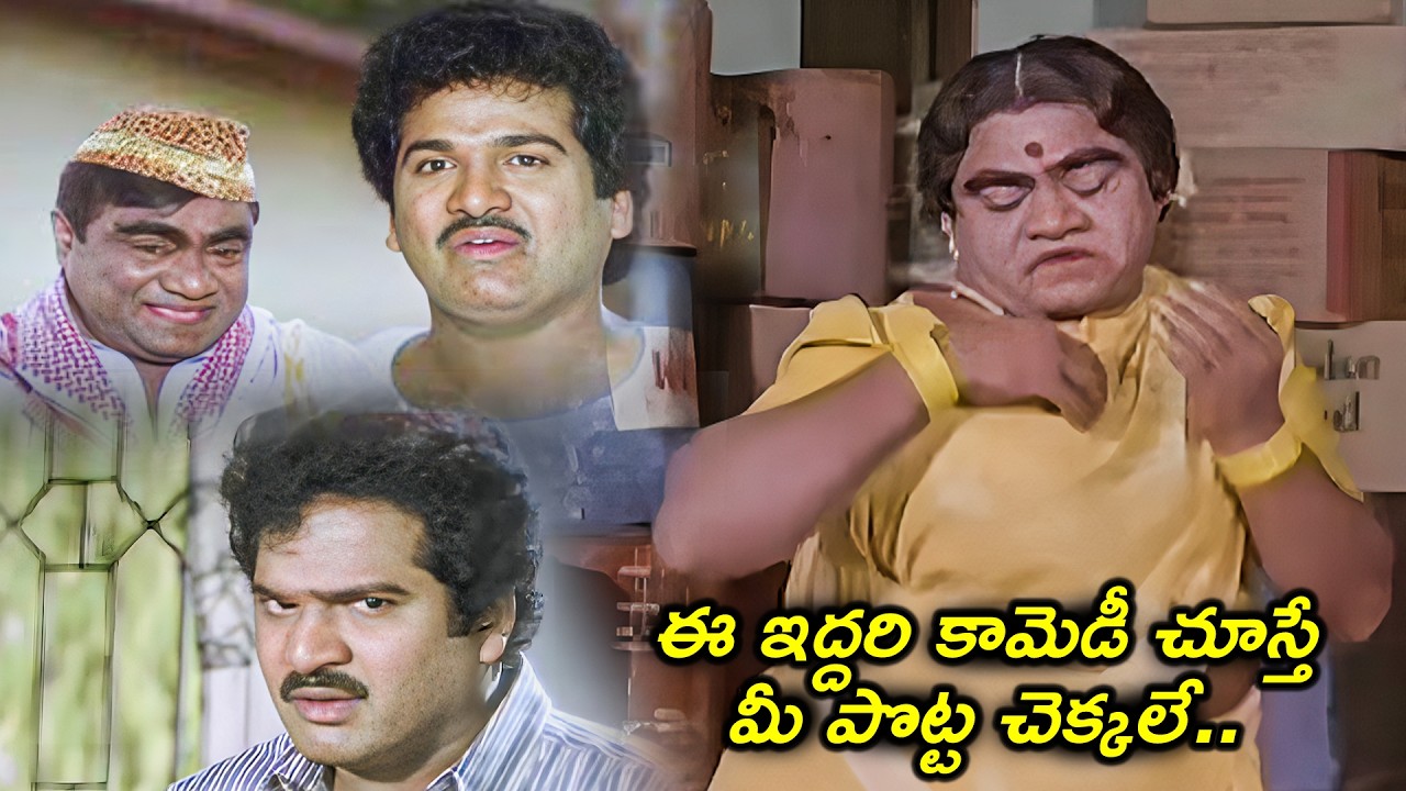 ఈ ఇద్దరి కామెడీ చూస్తే మీ పొట్ట చెక్కలే..| Rajendra Prasad And Babu Mohan,AVS Back To Back Comedy