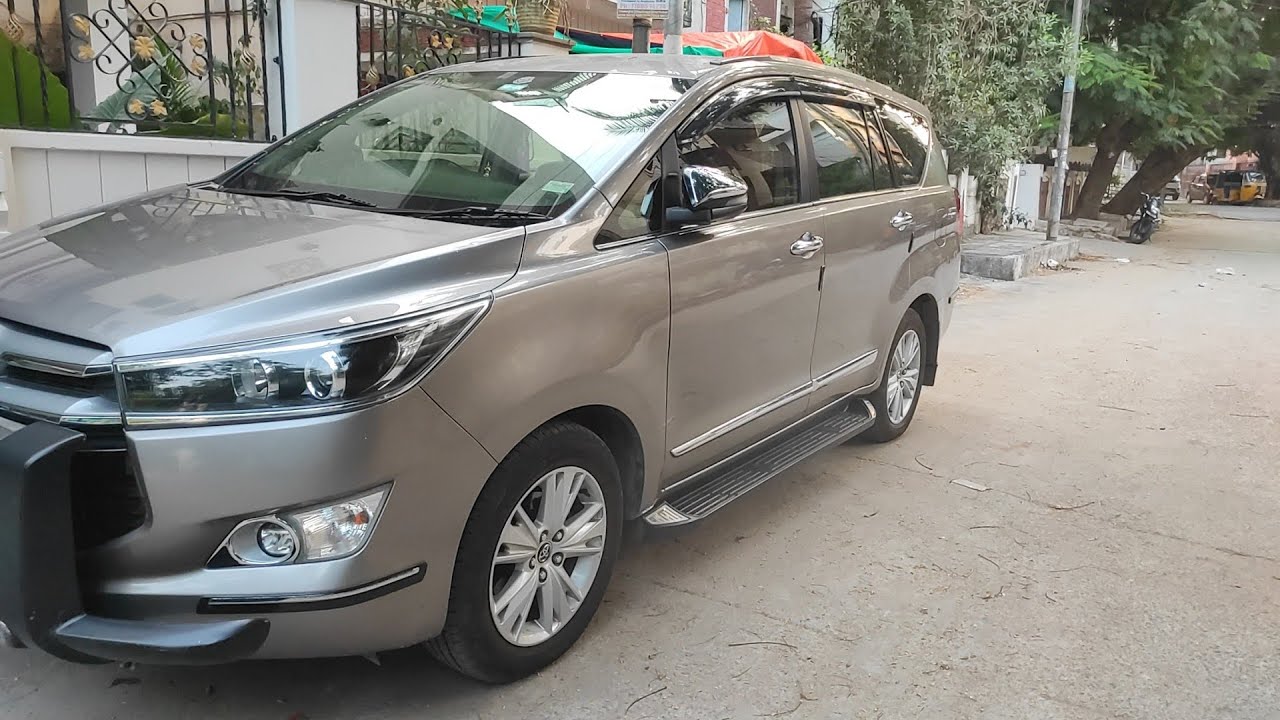 🔥 Toyota Innova Crysta 2.8 Z Diesel AT Exterior Walkaround | The REAL Legend MPV! 👑❤️ #innovacrysta