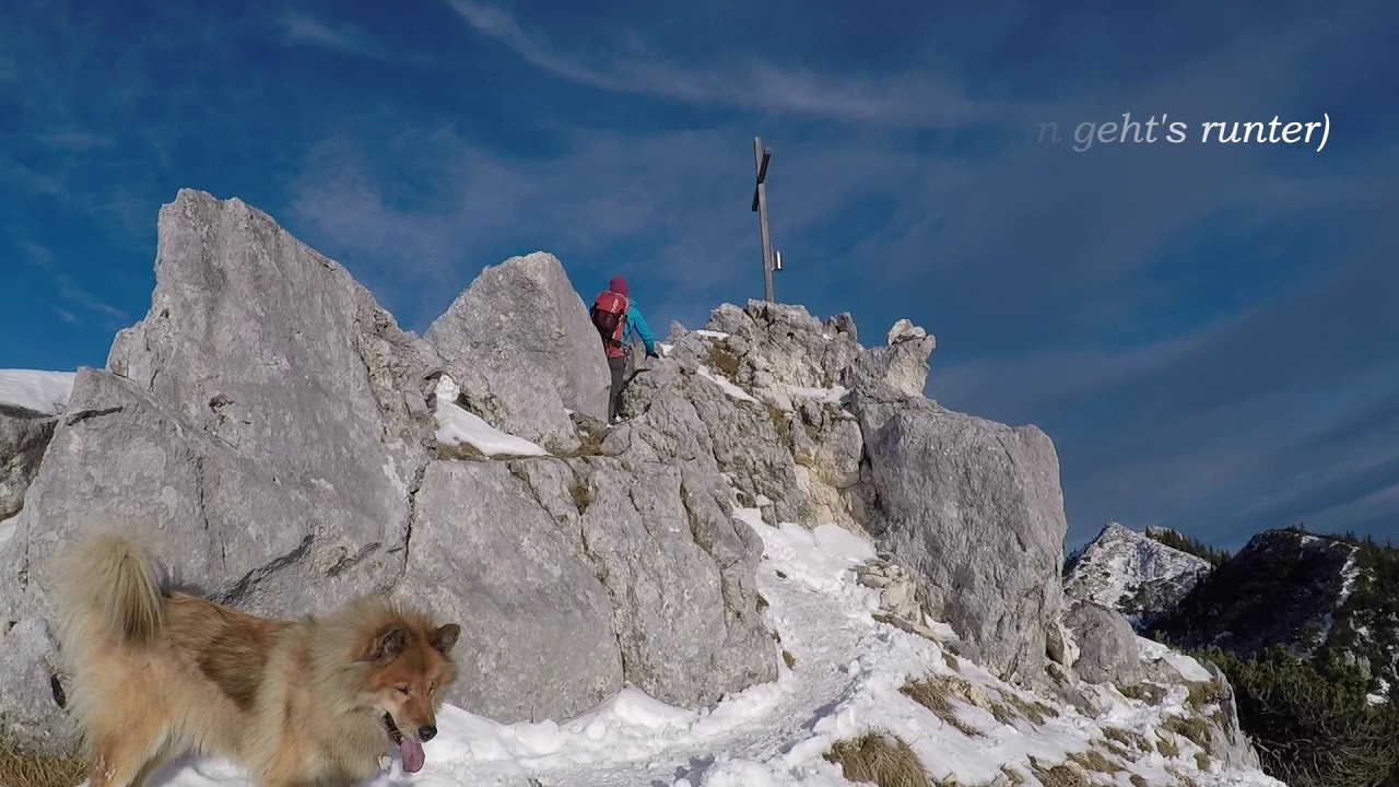 Seewandk&ouml;pfl - Winterwanderung auf netten kleinen Gipfel