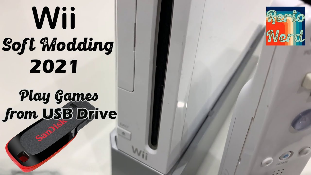 Play Wii Games from USB Drive in 2021 - Wii Soft Modding - Install Homebrew - d2x cIOs - USBLoaderGX