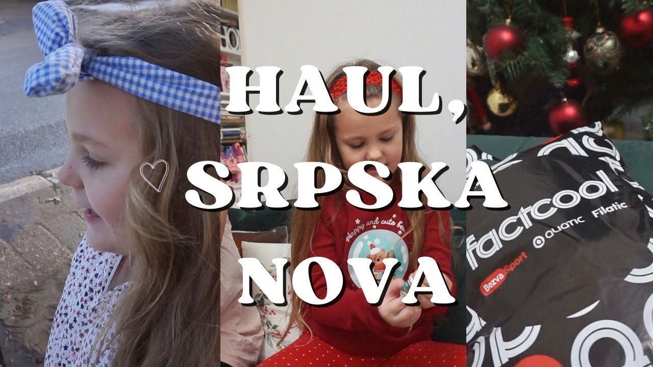 VLOG | SRPSKA NOVA GODINA, HAUL, MAMA JE DOSLA KUCI!