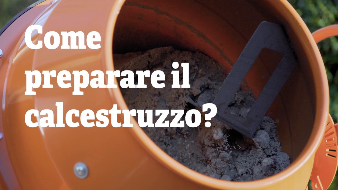 Preparare il calcestruzzo - Come preparare il calcestruzzo? | RentSetGo