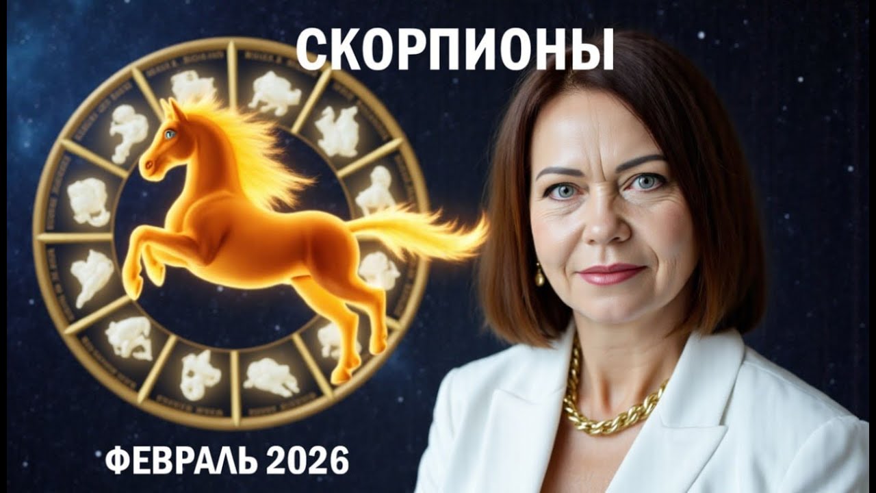 Скорпион — февраль 2026: Карьера, чувства и обновление целей