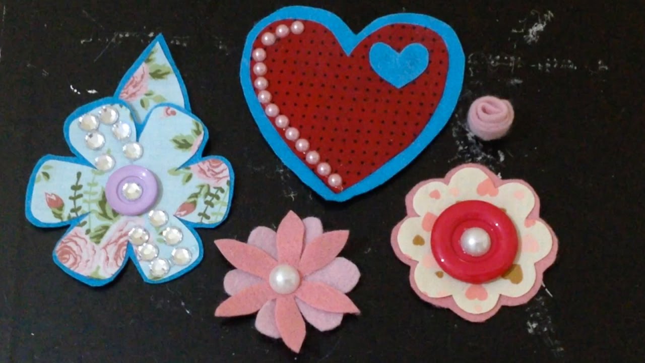 Como Fazer Apliques para Artesanato ou DIY