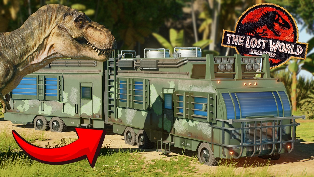 I Made The Lost World R.V In Jurassic World Evolution 3!
