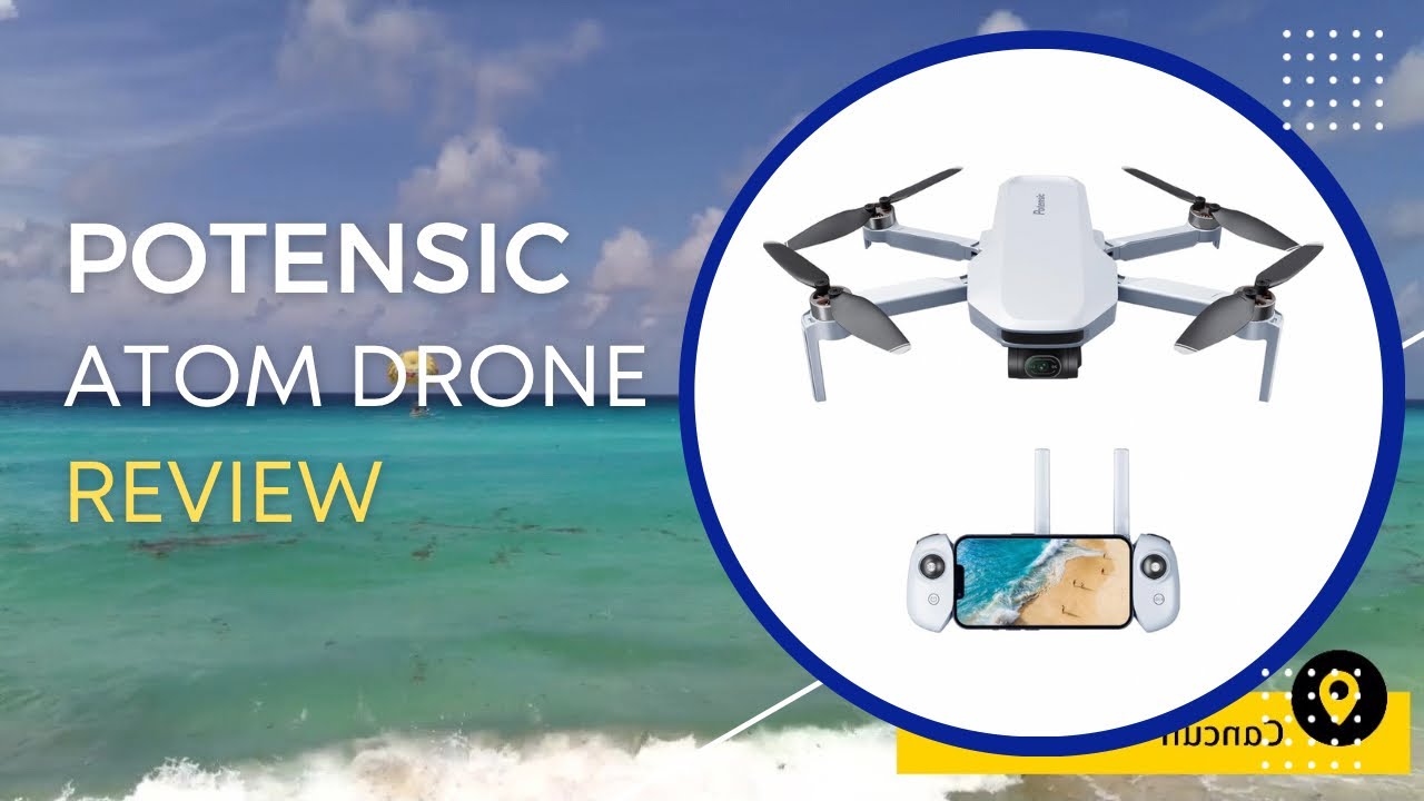 Budget Drone Potensic ATOM 3-Axis Gimbal 4K GPS Drone 