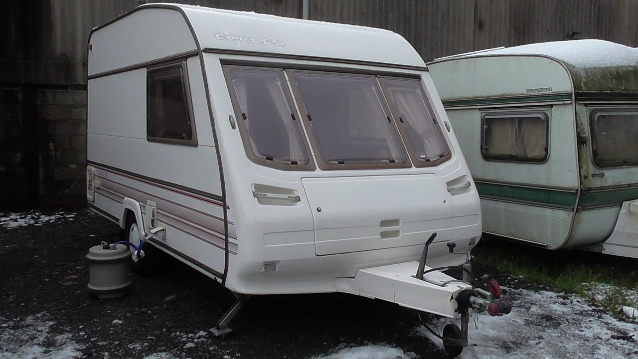 Sterling Eccles Topaz SE two berth touring caravan.